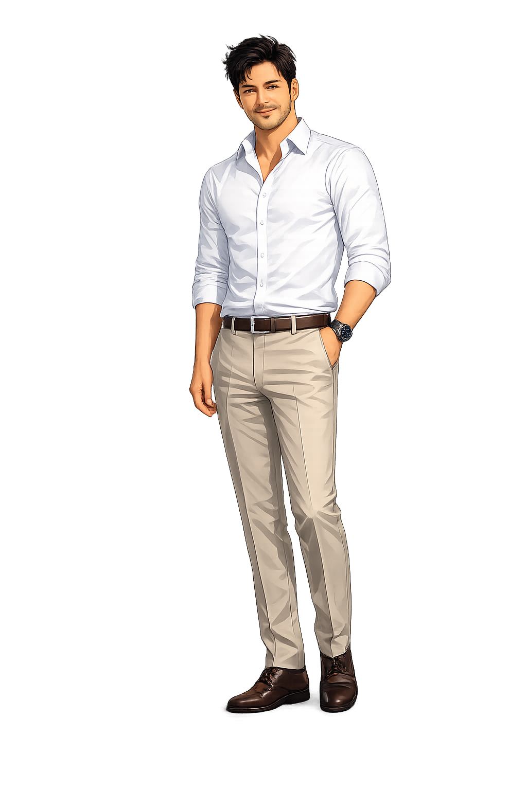 Pantalones corporativos para hombre