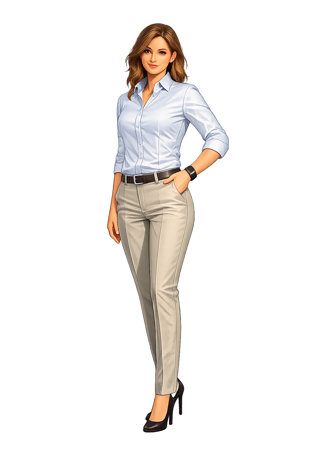 Pantalones corporativas